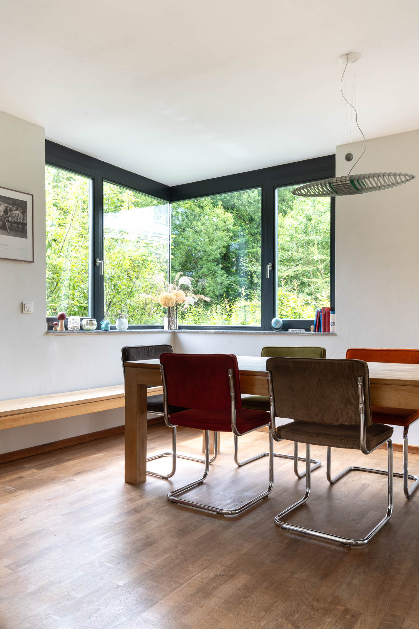 Architekturfotografie Innenarchitektur Interior Design Esszimmer Holztisch Königswinter
Interriorfotografie Köln